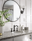 Weymouth Two - Handle High - Arc Bathroom Faucet - From Where Finds - 