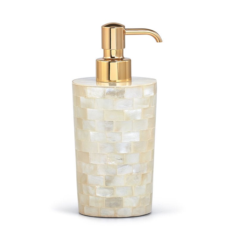 White Agate Soap Dispenser - From Where - 