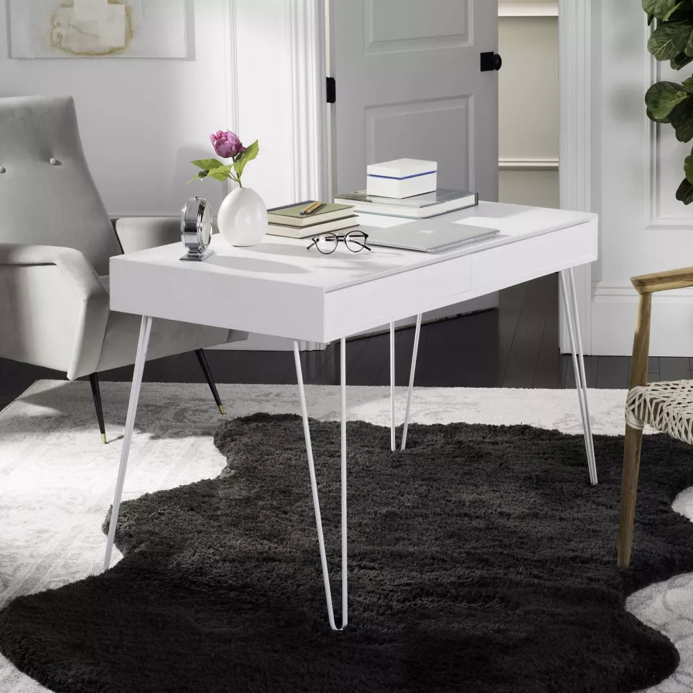 White Cade Desk - From Where - 