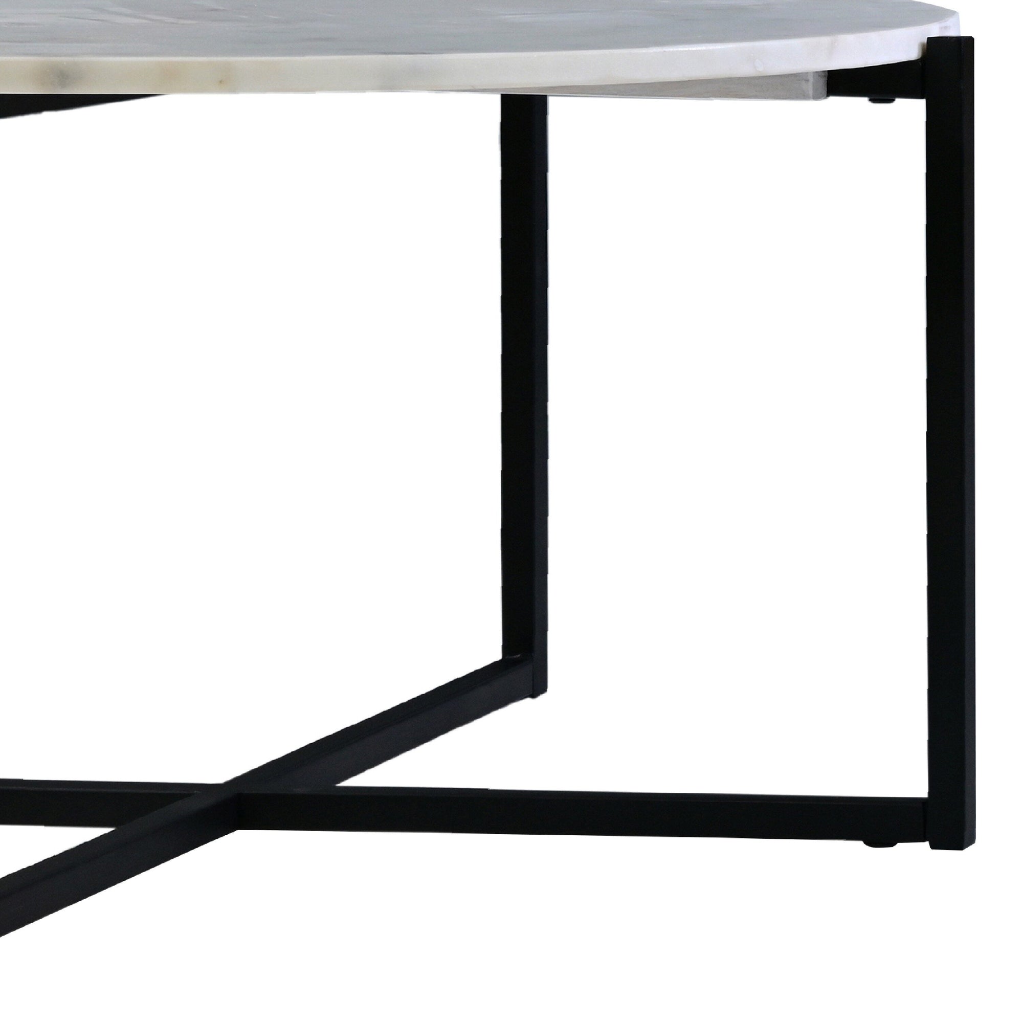 White Granite/Marble Coffee Table - From Where - 