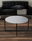 White Granite/Marble Coffee Table - From Where - 