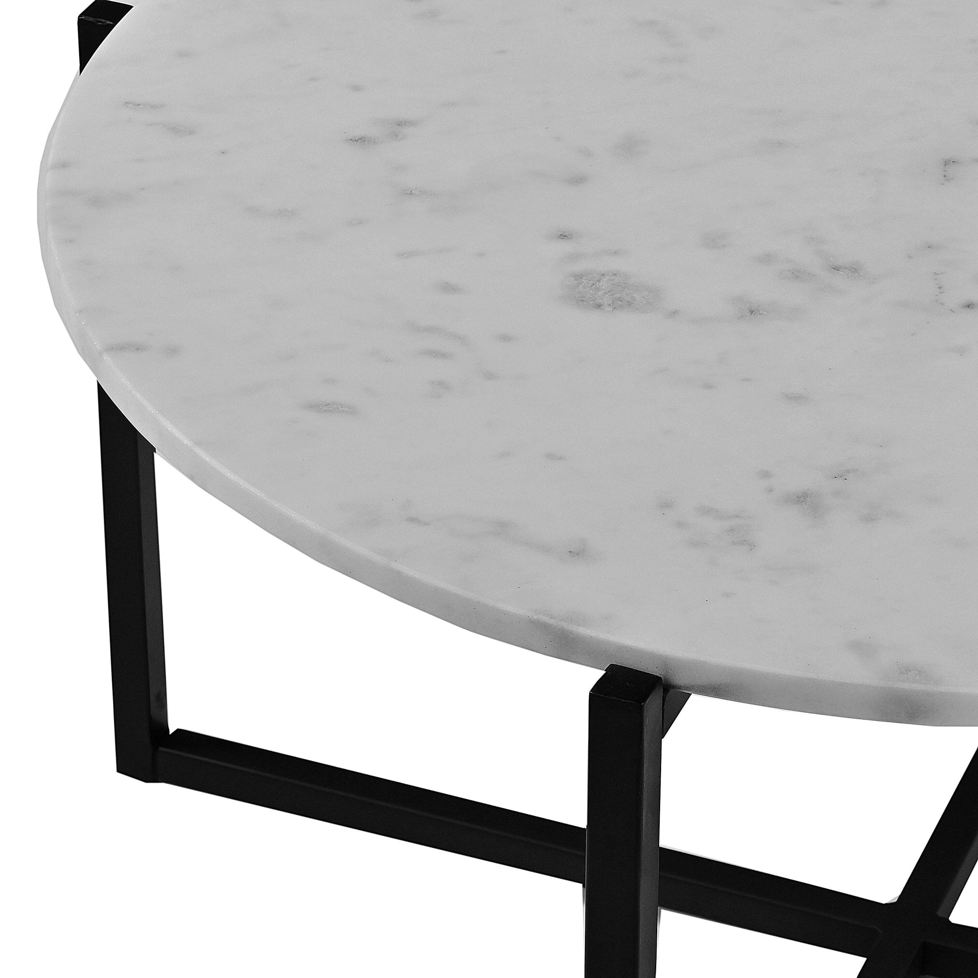 White Granite/Marble Coffee Table - From Where - 