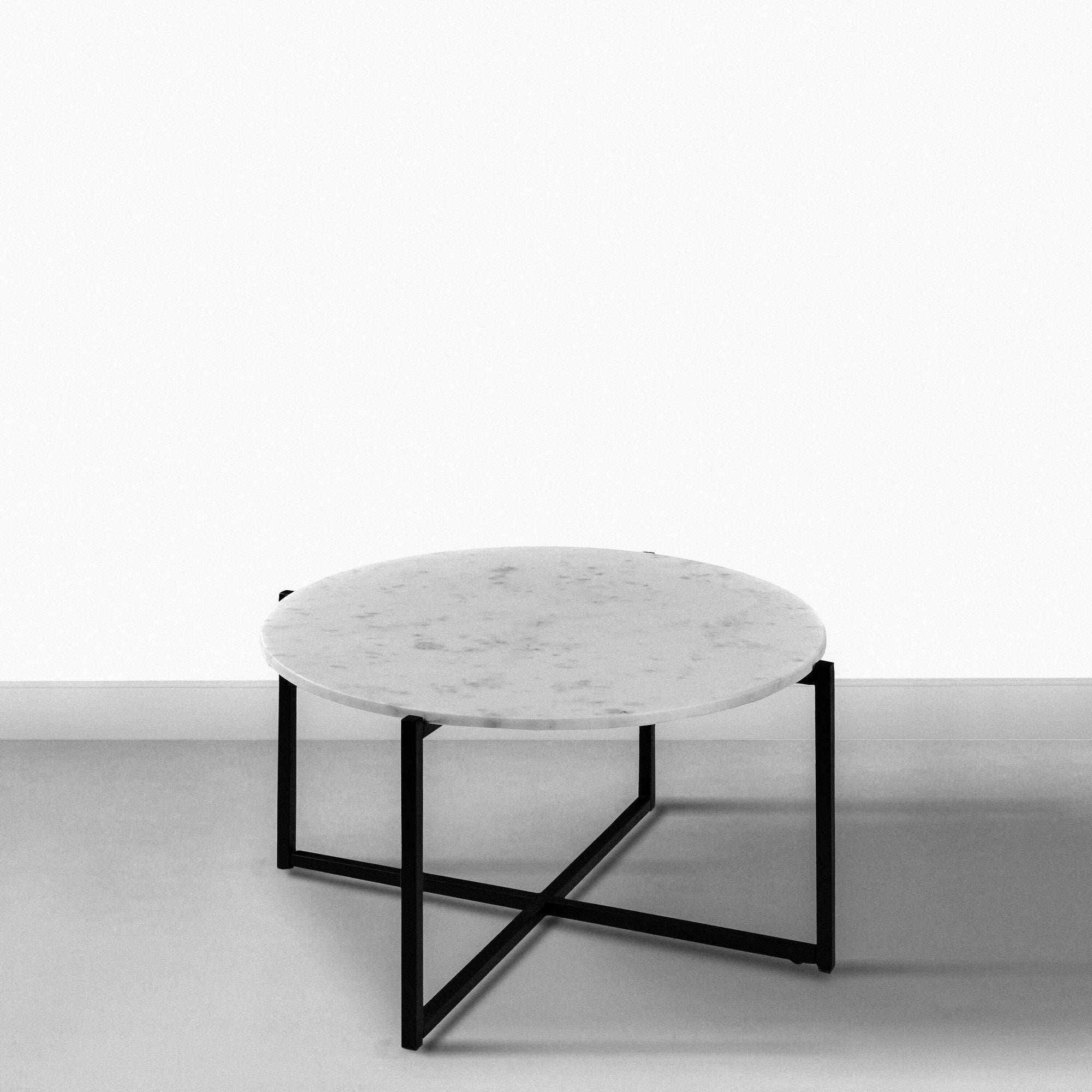 White Granite/Marble Coffee Table - From Where - 