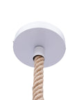 White Monkey Vintage Geometric Led Mini Hanging Swag Light - From Where - 
