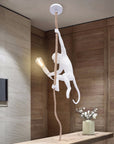 White Monkey Vintage Geometric Led Mini Hanging Swag Light - From Where - 