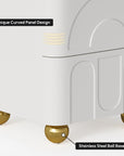 White Nightstand with 2 Drawers - From Where - 