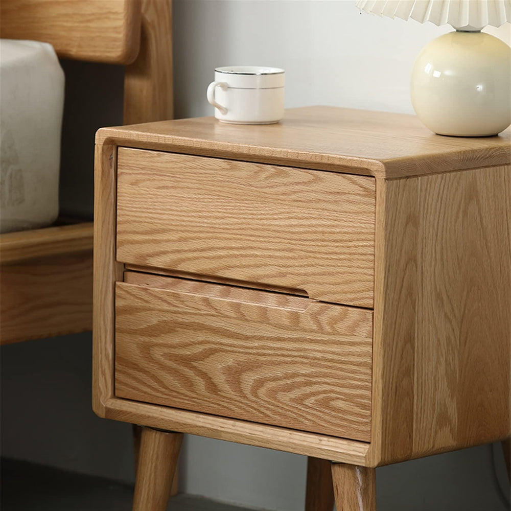 White Oak Bedside Cabinet - From Where - 