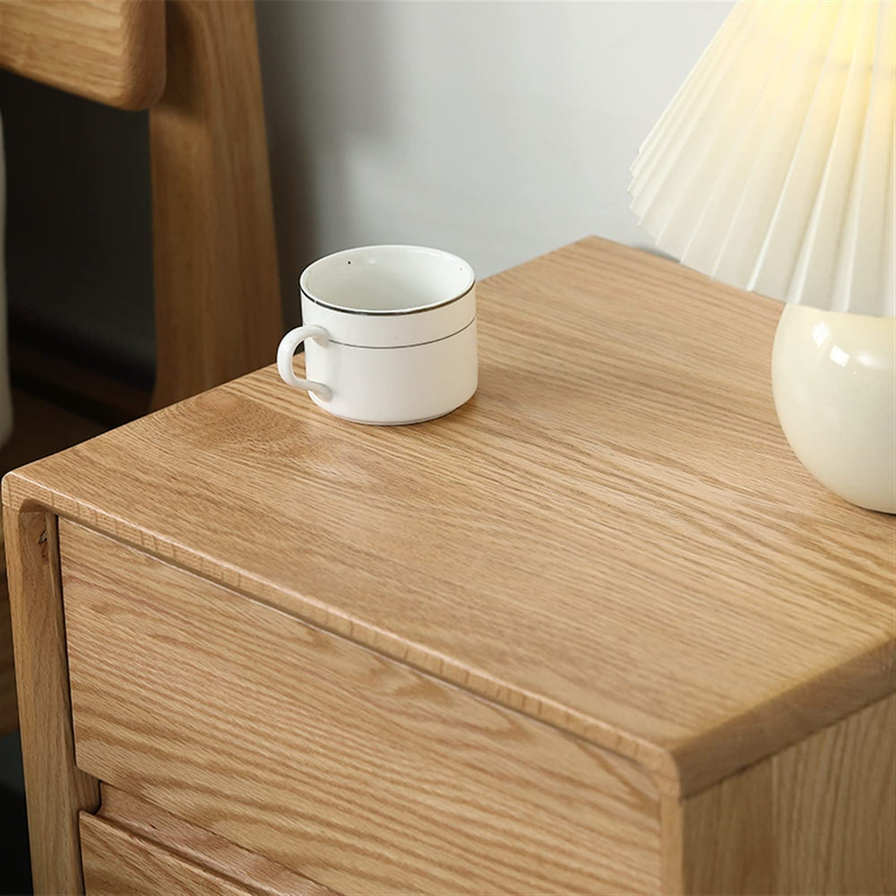 White Oak Bedside Cabinet - From Where - 