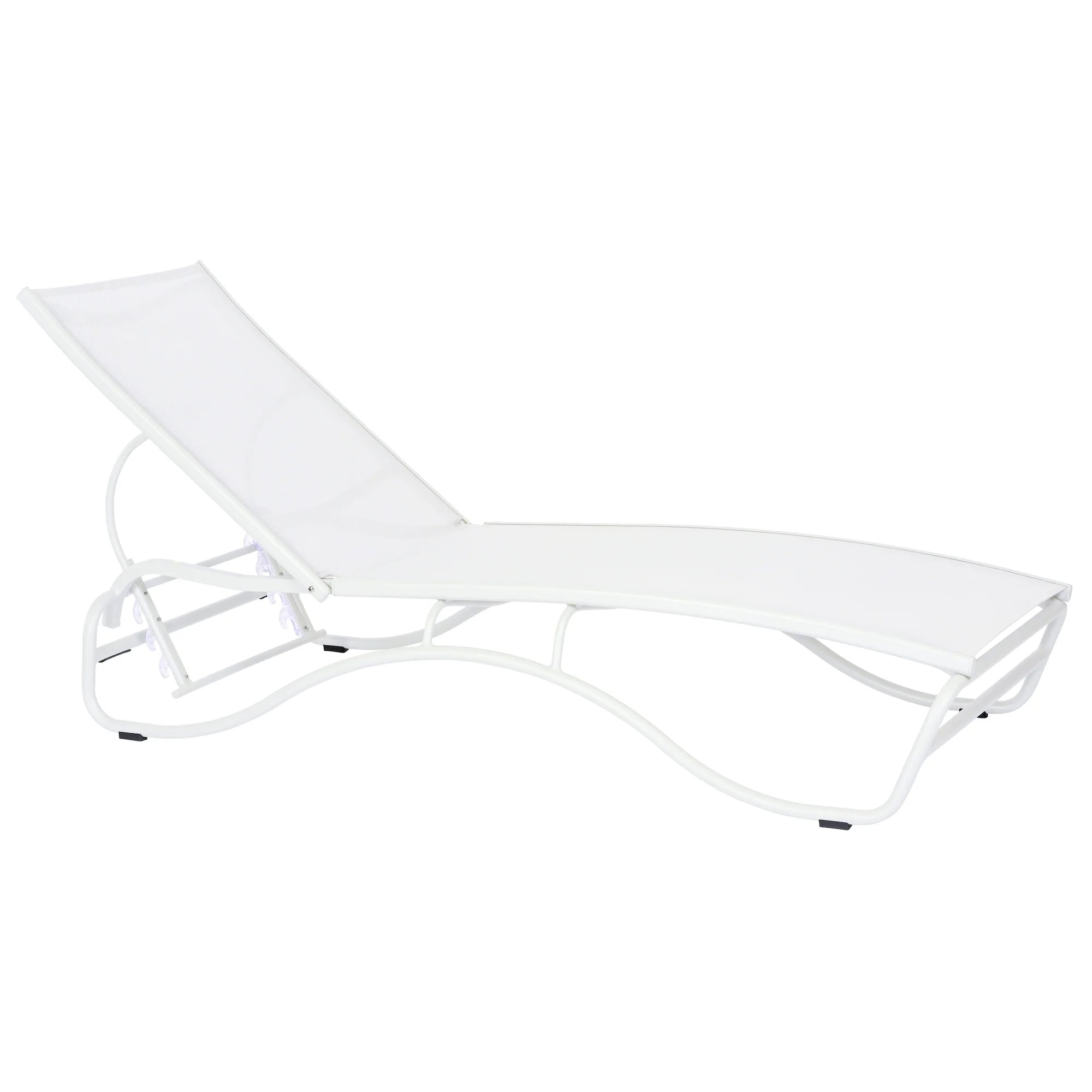 White Pool Lounger (Set of 2) - From Where - 