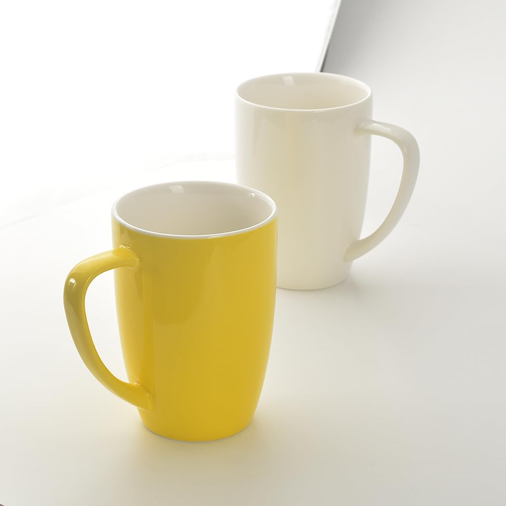White Porcelain Mug (Set of 6) - From Where - 