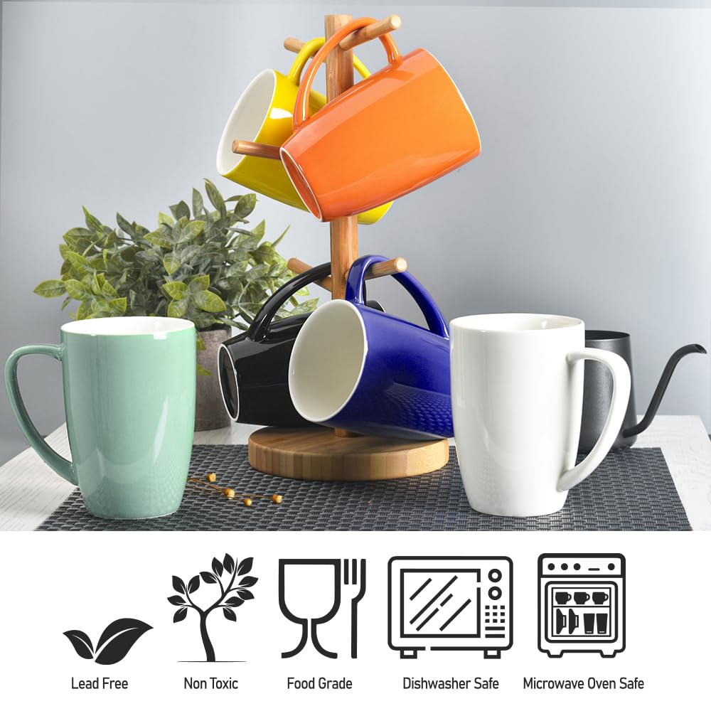 White Porcelain Mug (Set of 6) - From Where - 