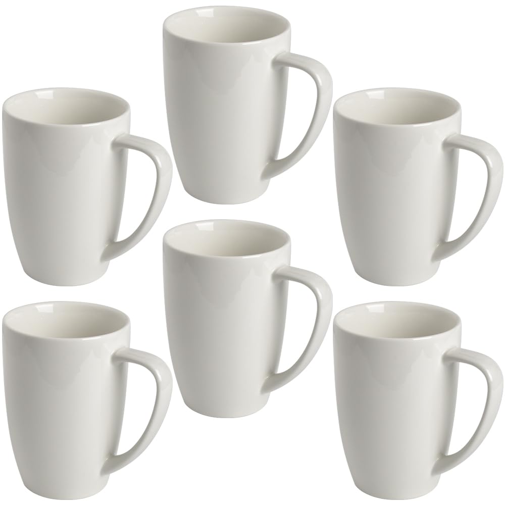 White Porcelain Mug (Set of 6) - From Where - 