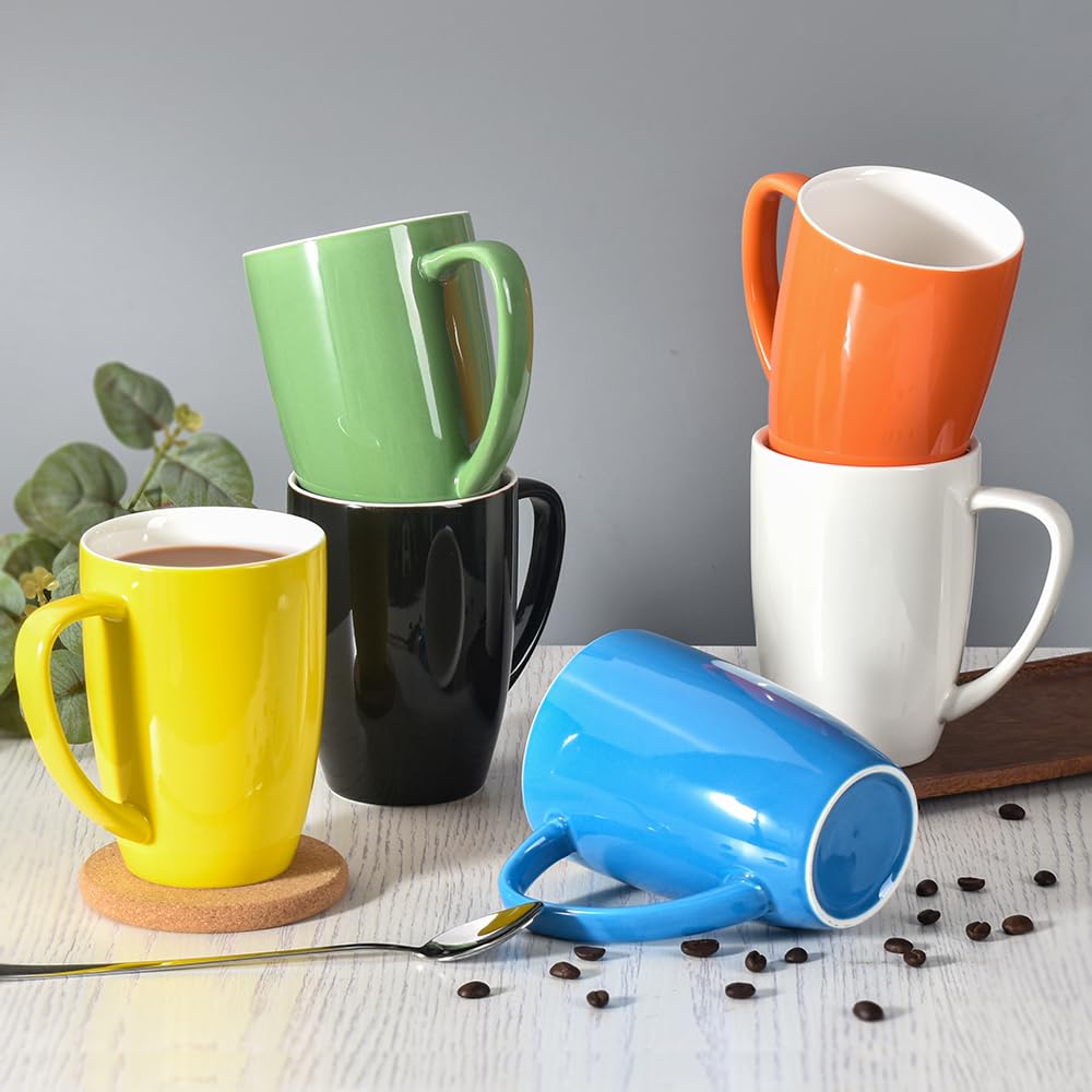 White Porcelain Mug (Set of 6) - From Where - 