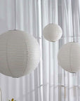 White Round Rice Paper Lantern - From Where - 