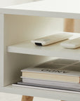 White Solid Wood Coffee Table - From Where - 