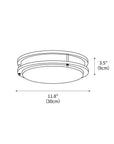Whittier Flush Ceiling Light - From Where - 