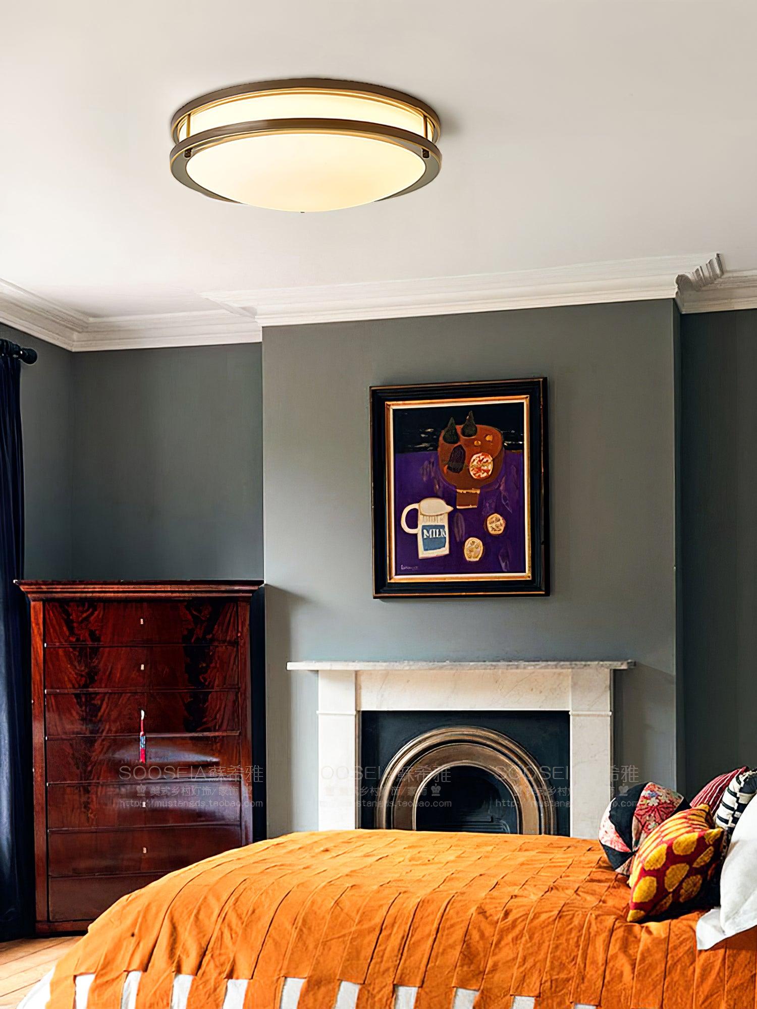 Whittier Flush Ceiling Light - From Where - 