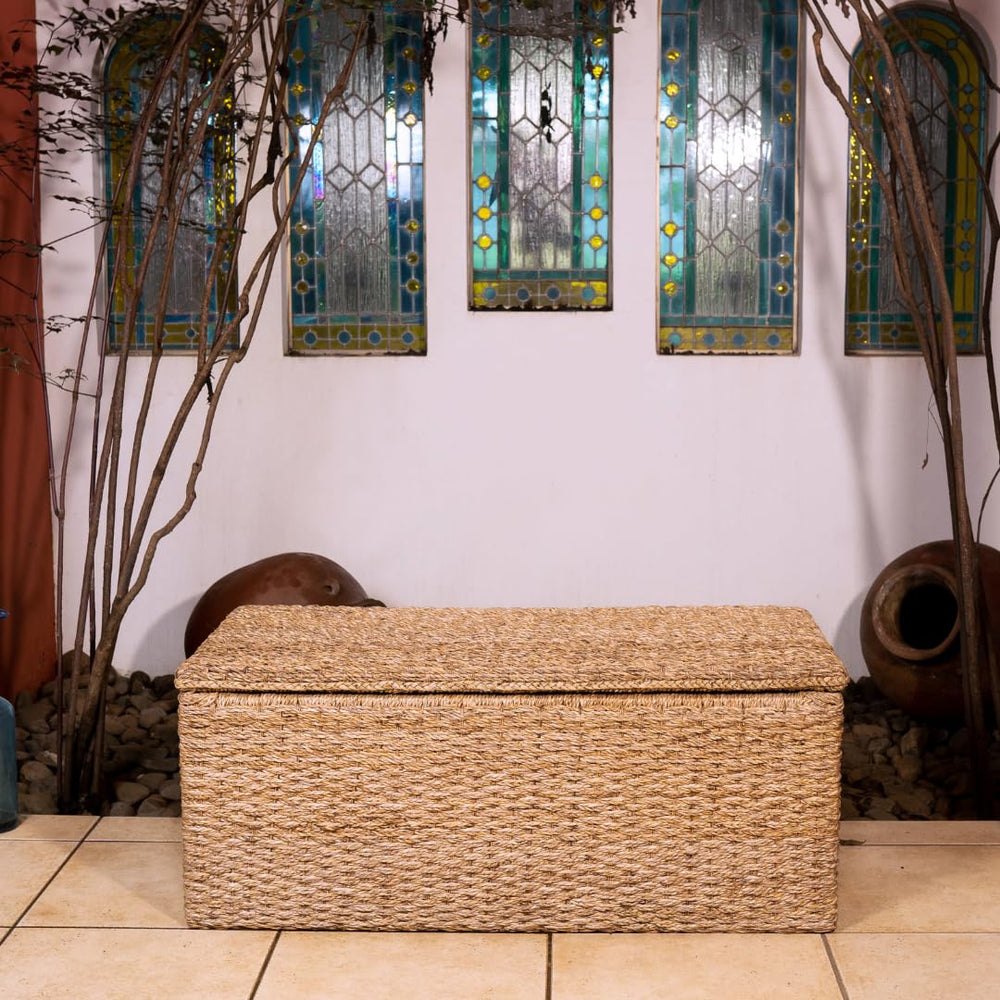 Wicker Rattan Trunk Storage - From Where - 