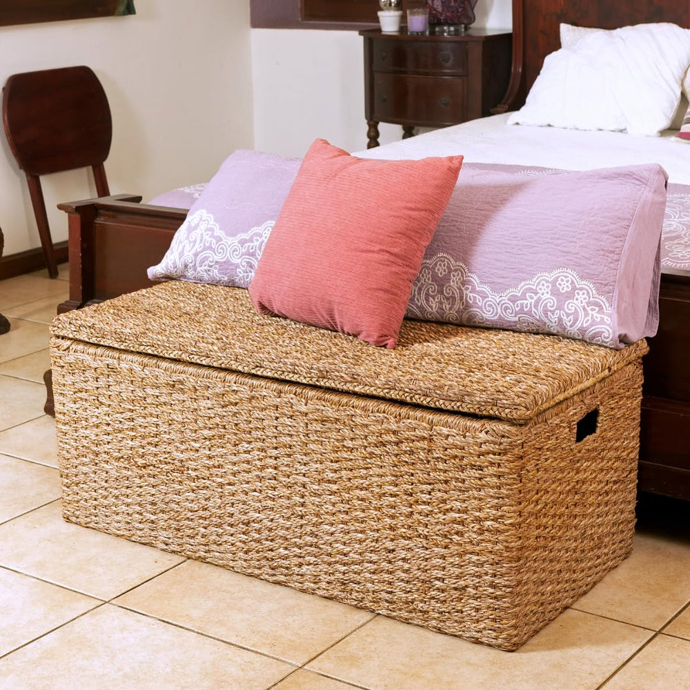 Wicker Rattan Trunk Storage - From Where - 