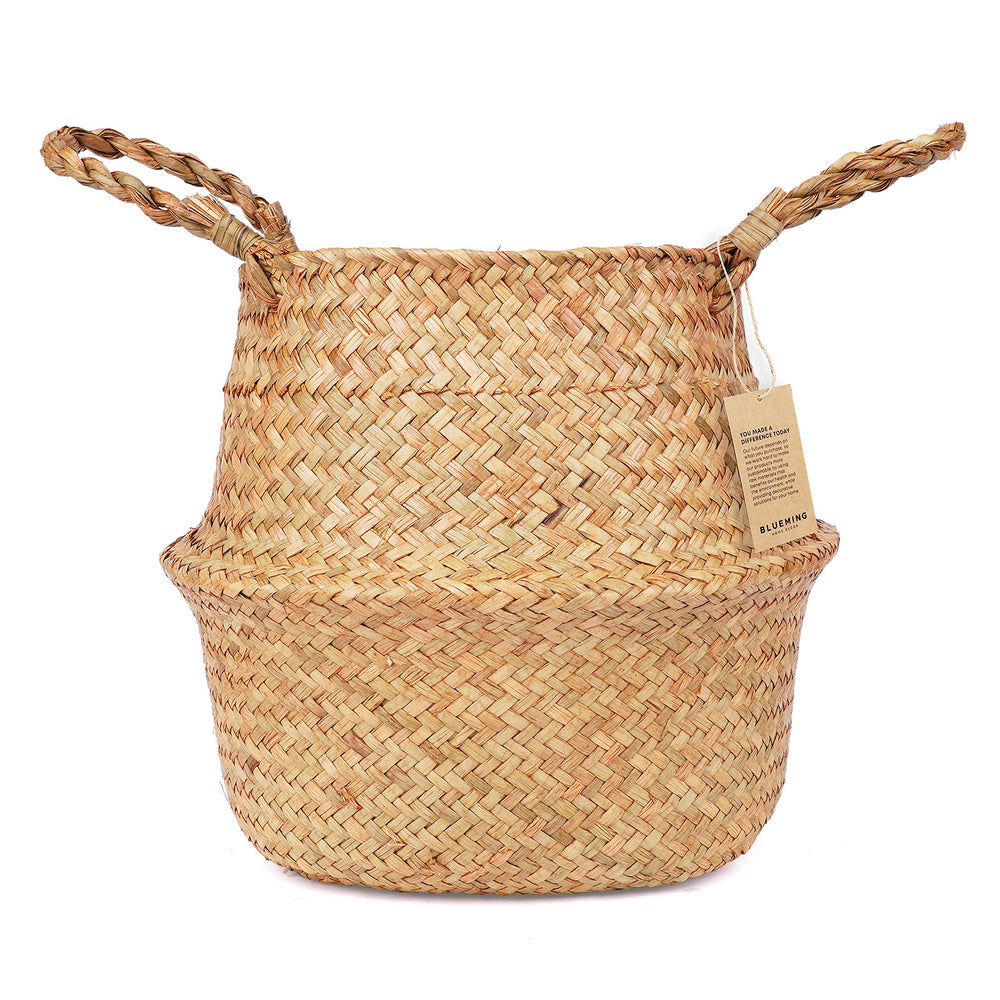 Wicker Seagrass Planter - From Where - 