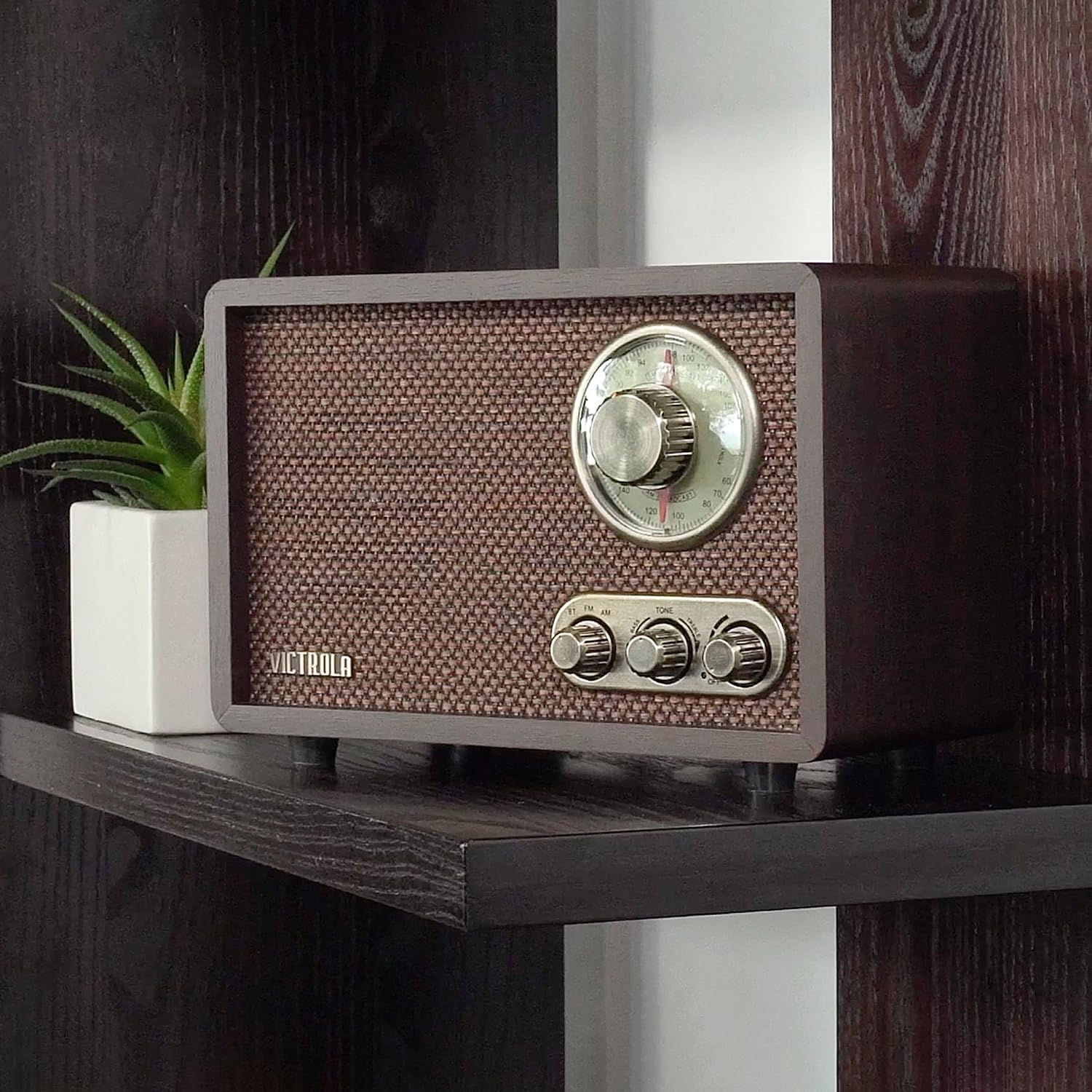 Willow Retro Wood Bluetooth Radio - From Where - 