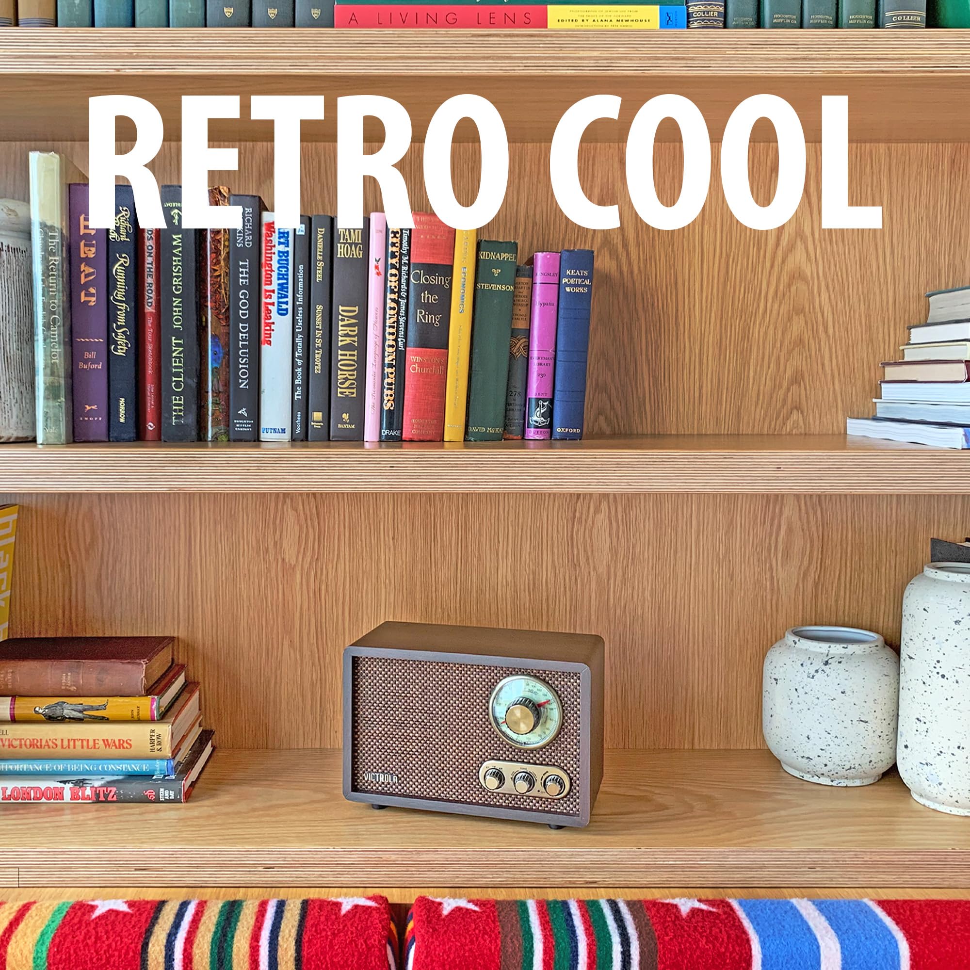 Willow Retro Wood Bluetooth Radio - From Where - 