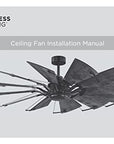 Windmill Farmhouse Ceiling Fan - From Where - 