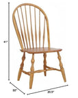 Windsor Kitchen Dining Chair (Set of 2) - From Where - 