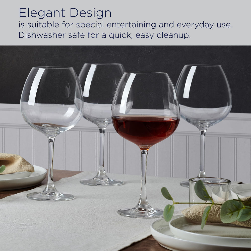 Wine Balloon Glasses (Set of 4) - From Where - 