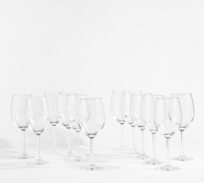 Wine Stem Glasses (Set of 12) - From Where - 
