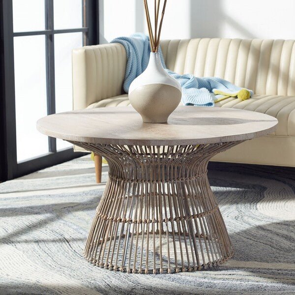 Winnie Coffee Table, Whitewash - From Where - 