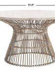 Winnie Coffee Table, Whitewash - From Where - 