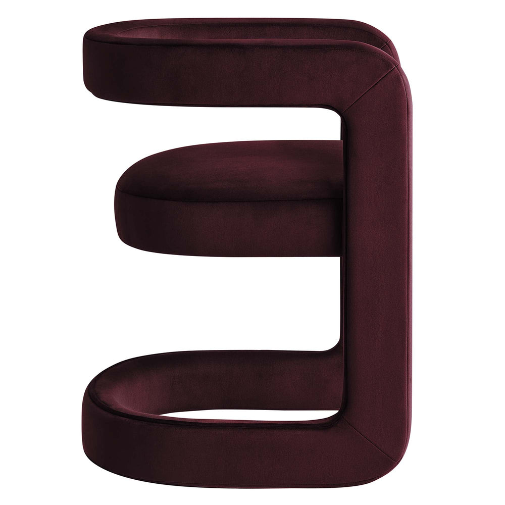 Winslow Velvet Barrel Accent Chair - From Where Finds - 