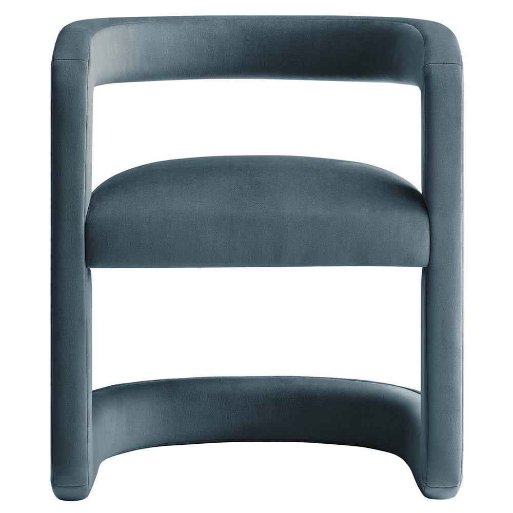Winslow Velvet Barrel Accent Chair - From Where Finds - 