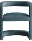 Winslow Velvet Barrel Accent Chair - From Where Finds - 
