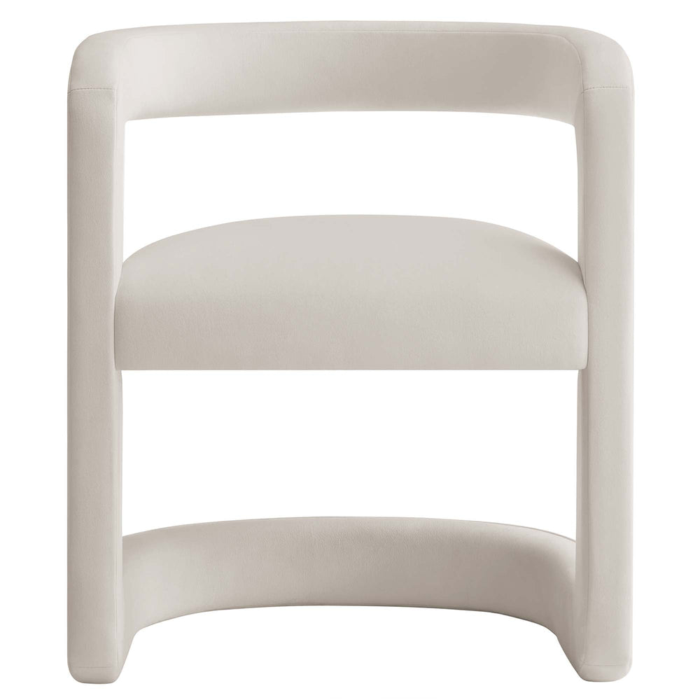 Winslow Velvet Barrel Accent Chair - From Where Finds - 