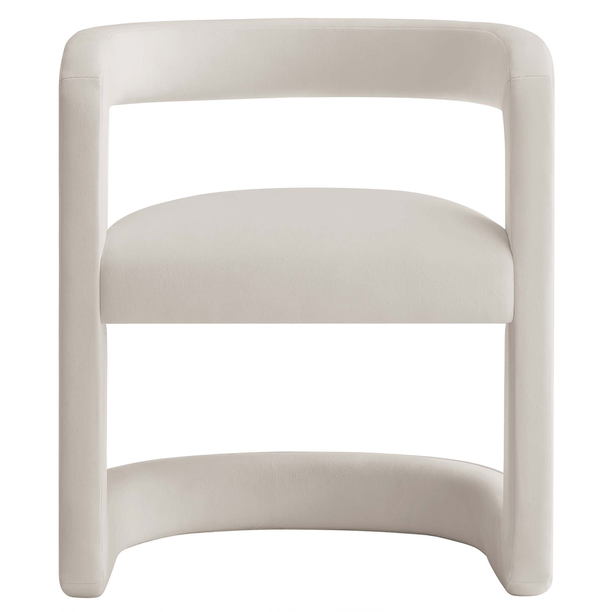 Winslow Velvet Barrel Accent Chair - From Where Finds - 