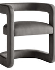 Winslow Velvet Barrel Accent Chair - From Where Finds - 