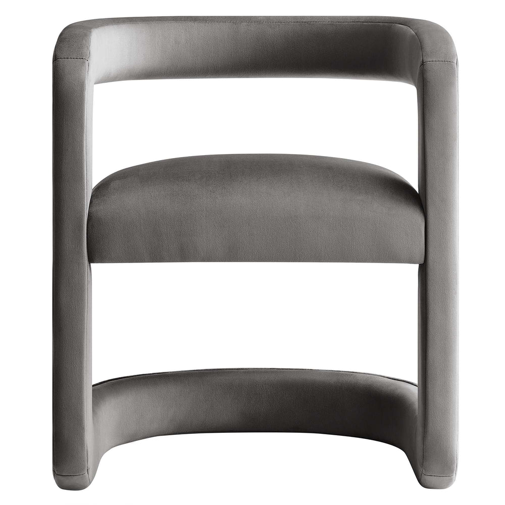 Winslow Velvet Barrel Accent Chair - From Where Finds - 