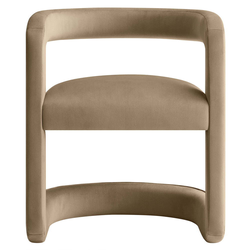 Winslow Velvet Barrel Accent Chair - From Where Finds - 