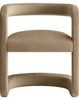 Winslow Velvet Barrel Accent Chair - From Where Finds - 