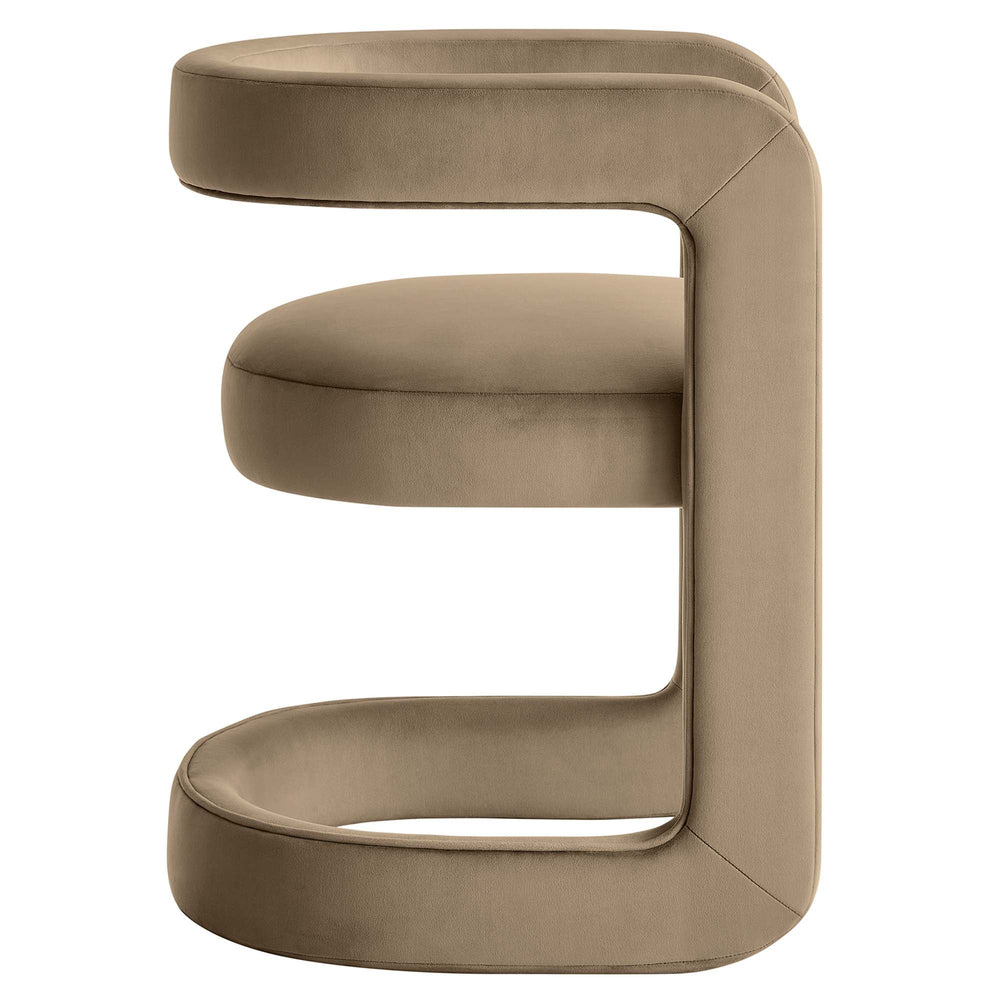Winslow Velvet Barrel Accent Chair - From Where Finds - 