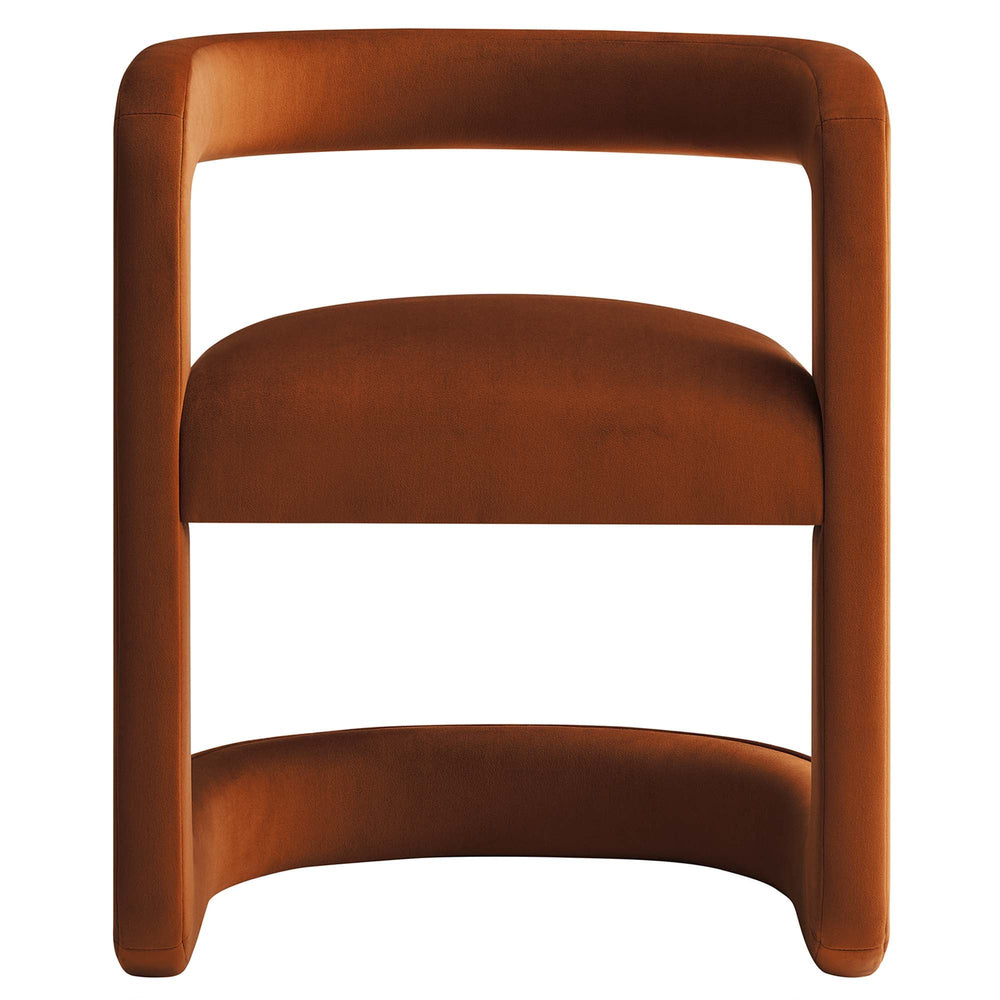 Winslow Velvet Barrel Accent Chair - From Where Finds - 