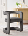 Winslow Velvet Barrel Accent Chair - From Where Finds - 