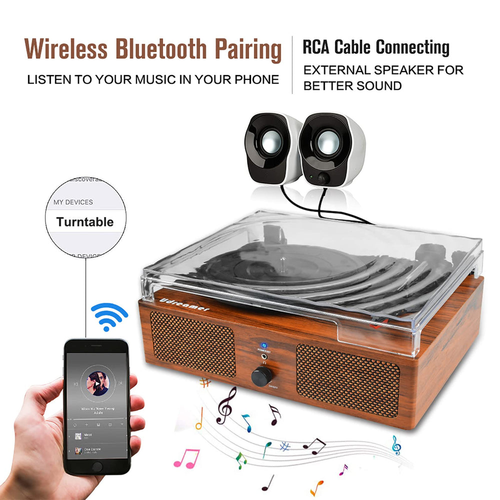 Wireless Vinyl Record Player - From Where - 