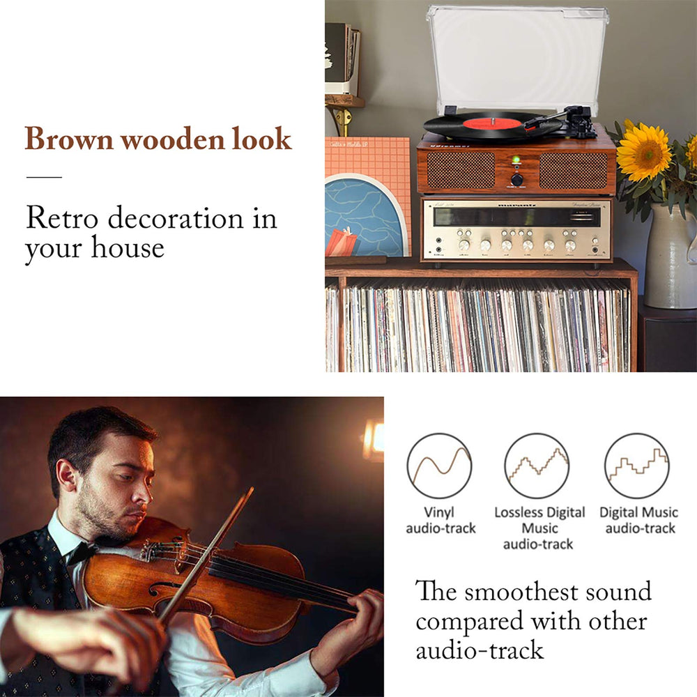 Wireless Vinyl Record Player - From Where - 