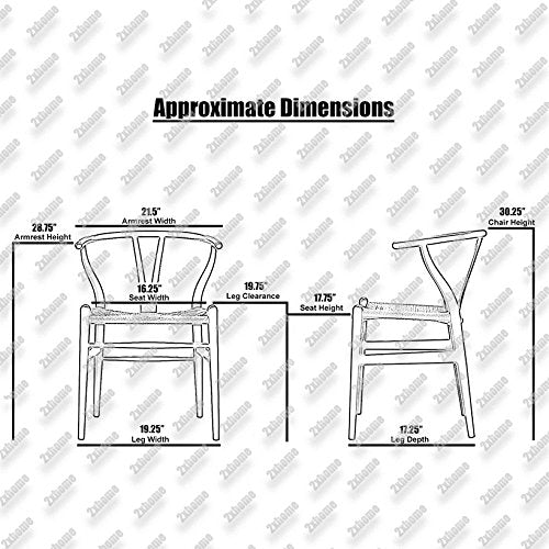 Wishbone Wood Armchairs (Set of 2) - From Where - 