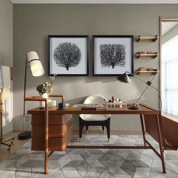 Withered Tree Shadow Box Wall Decor - From Where - 