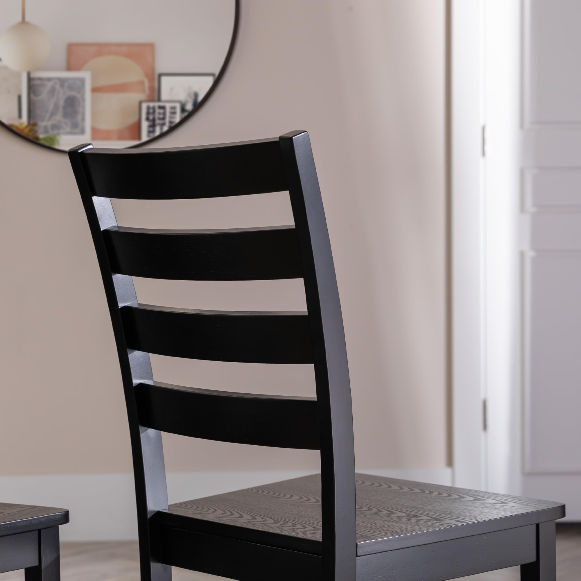 Wood Armless Dining Chairs (Set Of 2) - From Where - 