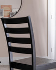 Wood Armless Dining Chairs (Set Of 2) - From Where - 